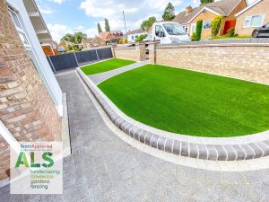 Driveway in Lincoln installed by ALS Driveways